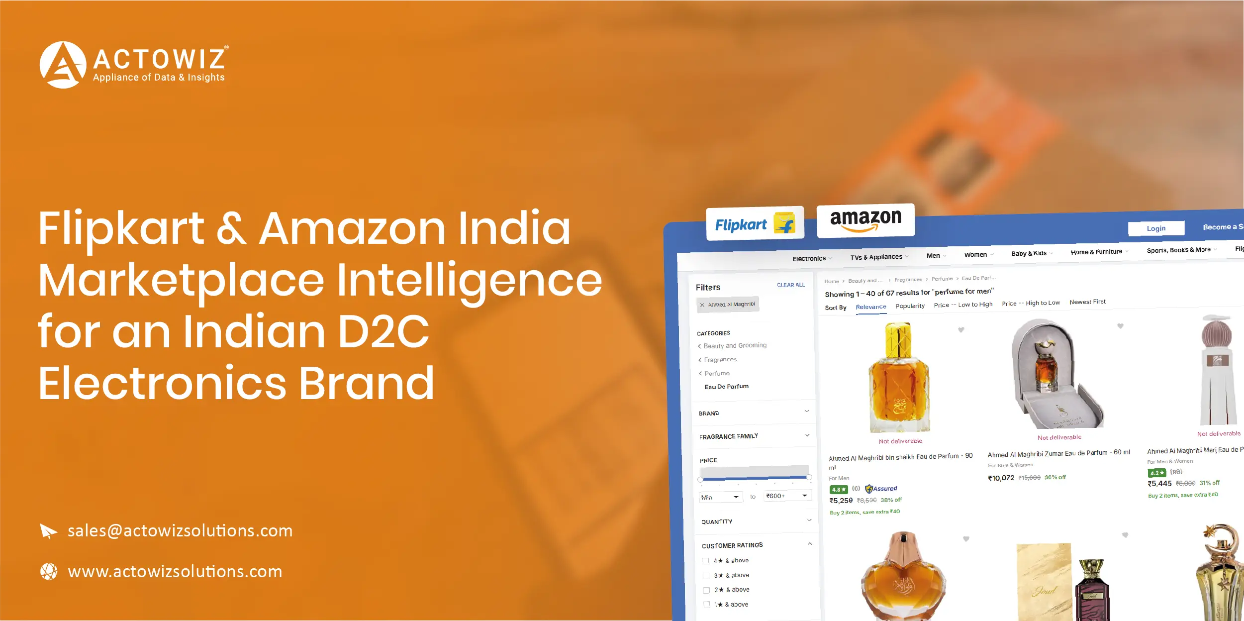 Flipkart & Amazon India Marketplace Intelligence